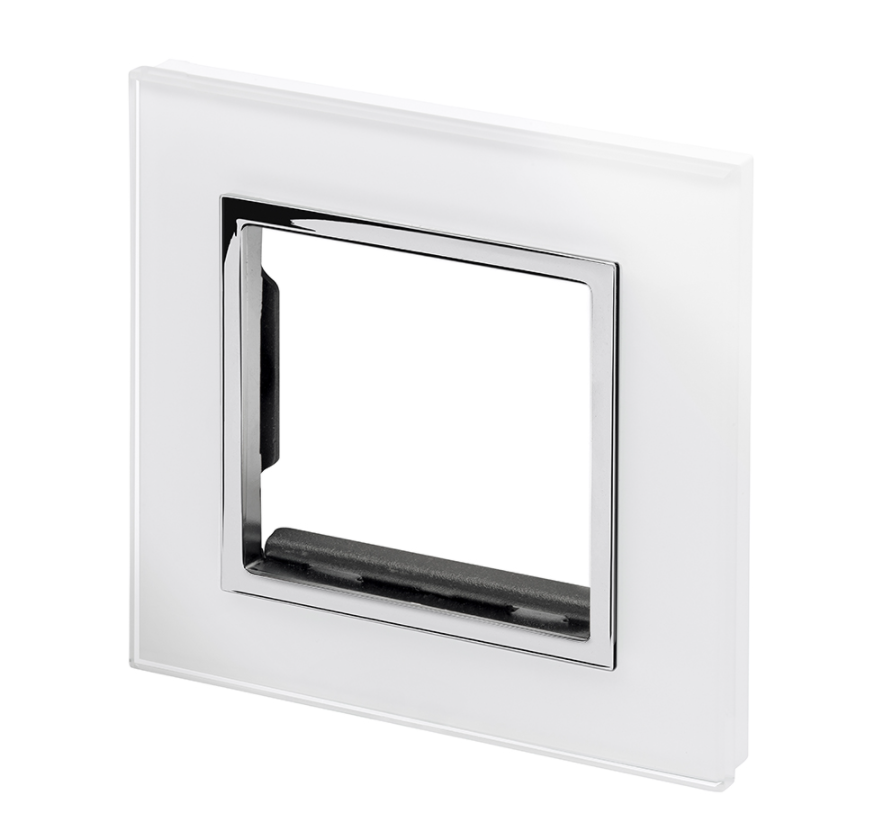 Spare Panel for Crystal CT Single Socket White